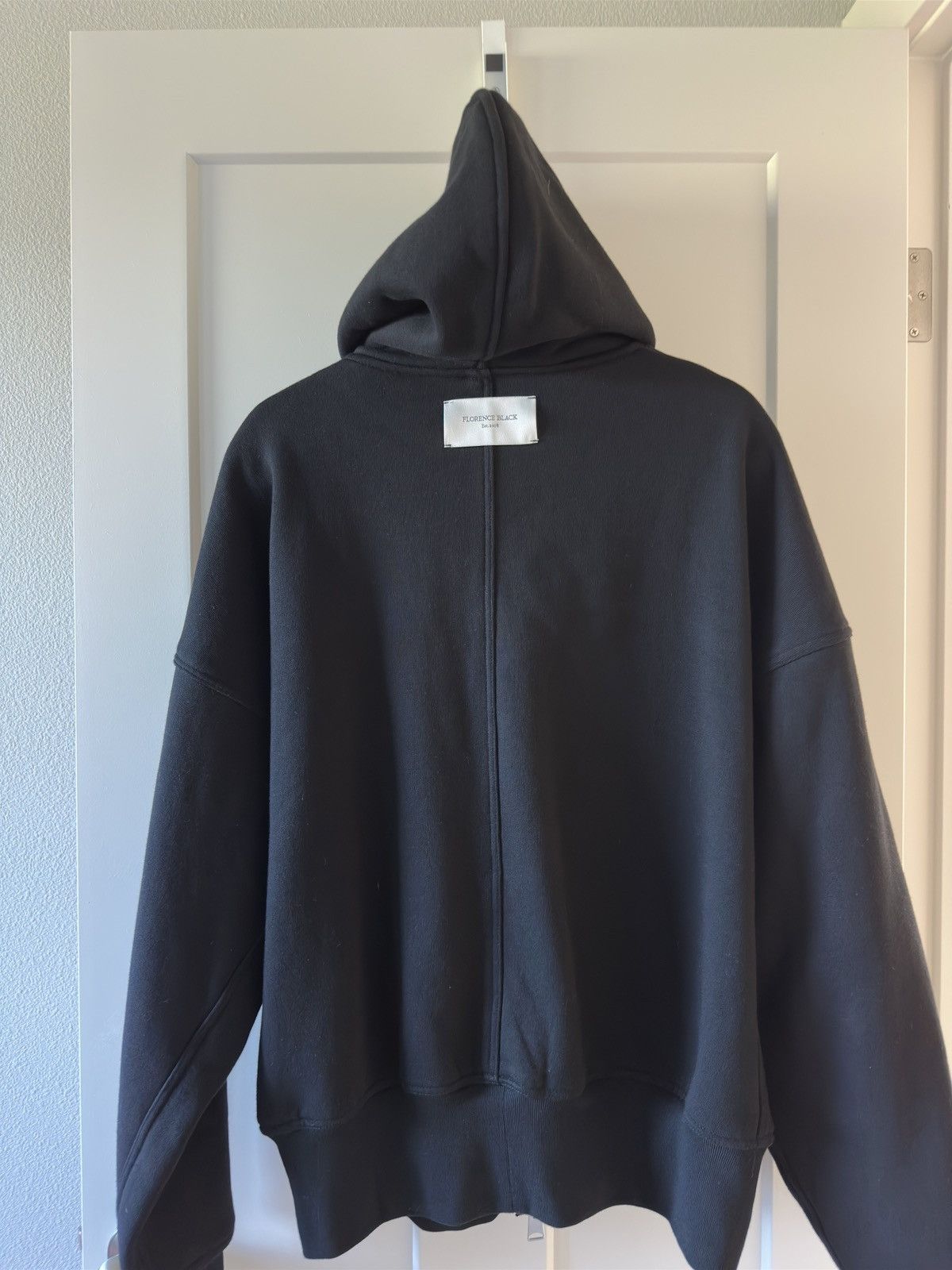 Florence Black Florence Black Essential Black Zip Hoodie Size US L / EU 52-54 / 3 - 3 Thumbnail