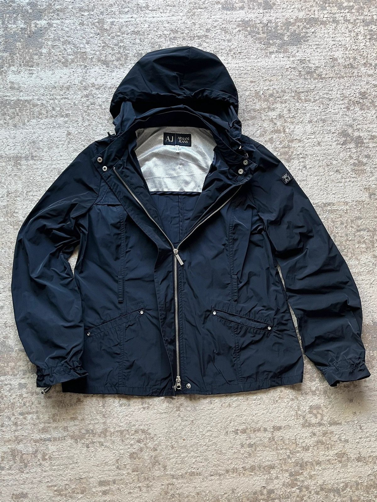Emporio Armani Armani Jeans Jacket Sz 10 / M / 46 2010s Windbreaker Size M / US 6-8 / IT 42-44 - 2 Thumbnail