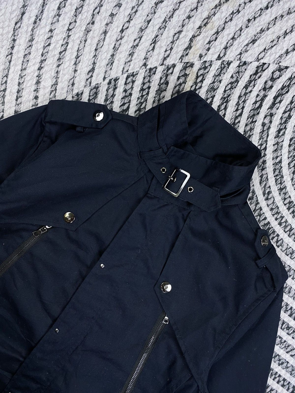 14th Addiction Bareback Premium Black Multipocket Belted Jacket Size US M / EU 48-50 / 2 - 8 Thumbnail