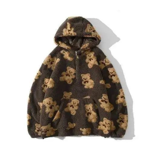 VIBE Teddy Graphic Fleece Hoodie Size US M / EU 48-50 / 2 - 5 Thumbnail