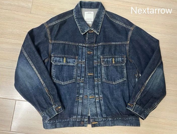 VISVIM loose fit 101 denim jacket2411-Nextarrow