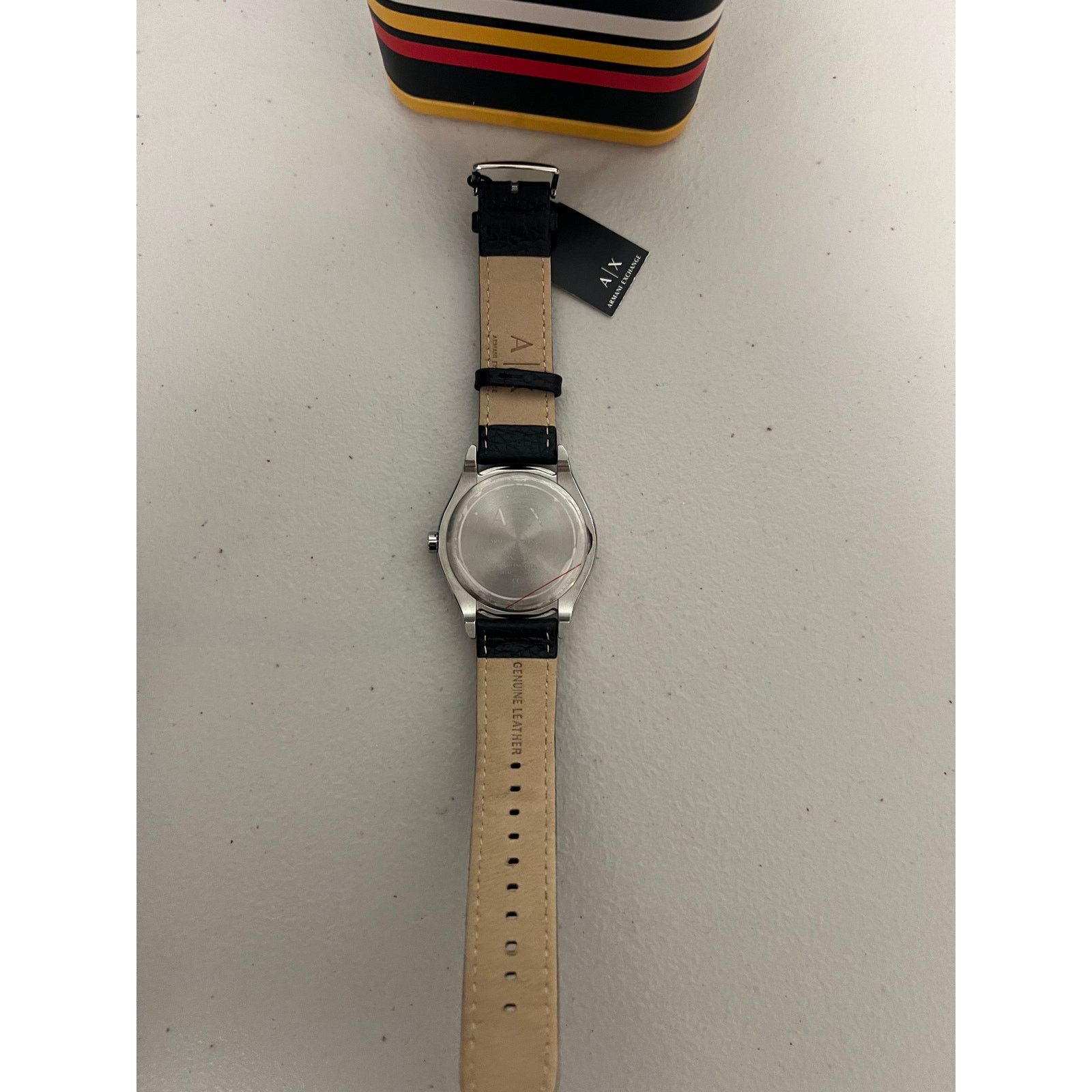 Armani Exchange Armani Exchange AX2803 Fitz Men's Watch With Black Dial Size ONE SIZE - 4 Thumbnail
