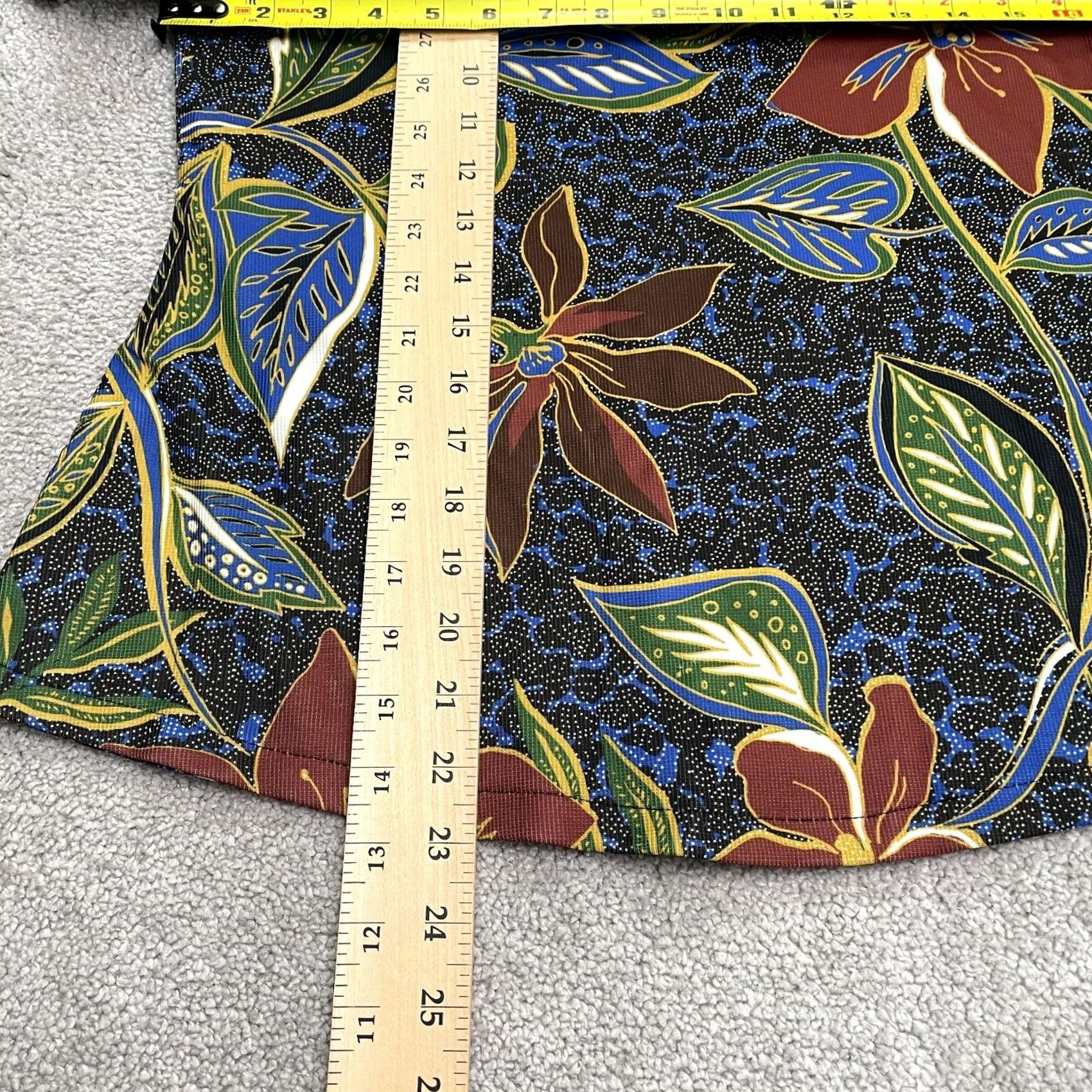 Zara Zara Blouse Womens Medium Multicolor Floral Round Neck Short Sleeve Casual Bohemian Tropical Regular Shopwear 60s? Size M / US 6-8 / IT 42-44 - 6 Thumbnail