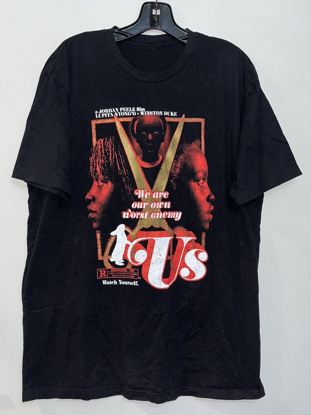 Vintage Crazy Vintage Y2K Skater Original Horror Movie Promo Tee Size US XL / EU 56 / 4 - 1 Thumbnail