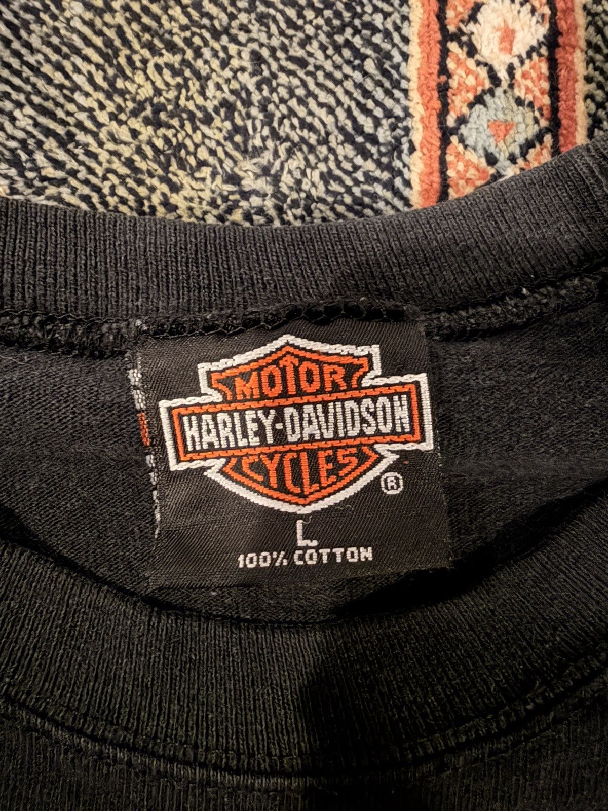 Harley Davidson Lone Survivor Harley Davidson Vintage Long Sleeve Size US L / EU 52-54 / 3 - 5 Thumbnail