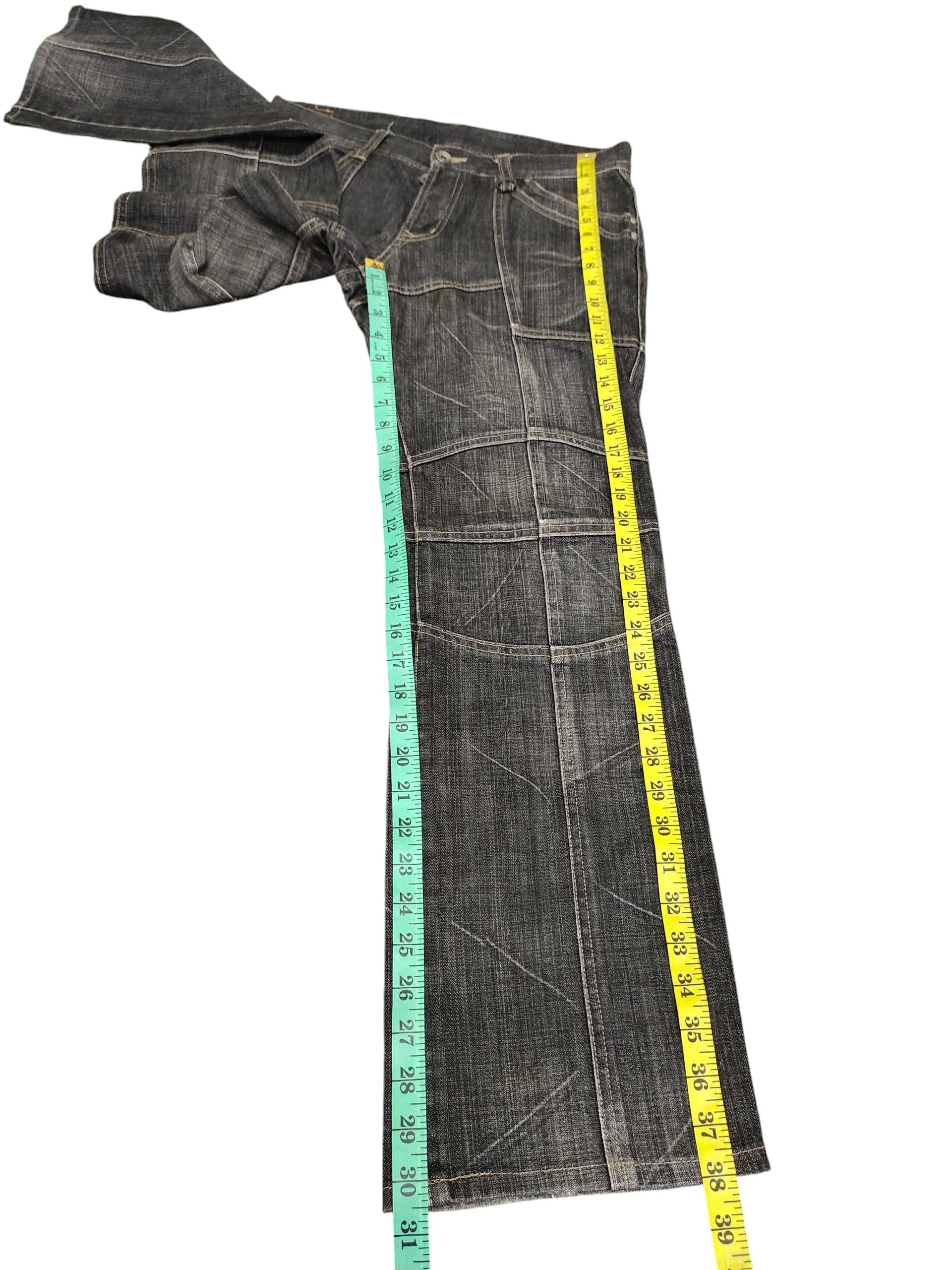 Tornado Mart Nicole Club For Men Jeans- Hagi Patchwork Denim Size US 32 / EU 48 - 15 Thumbnail