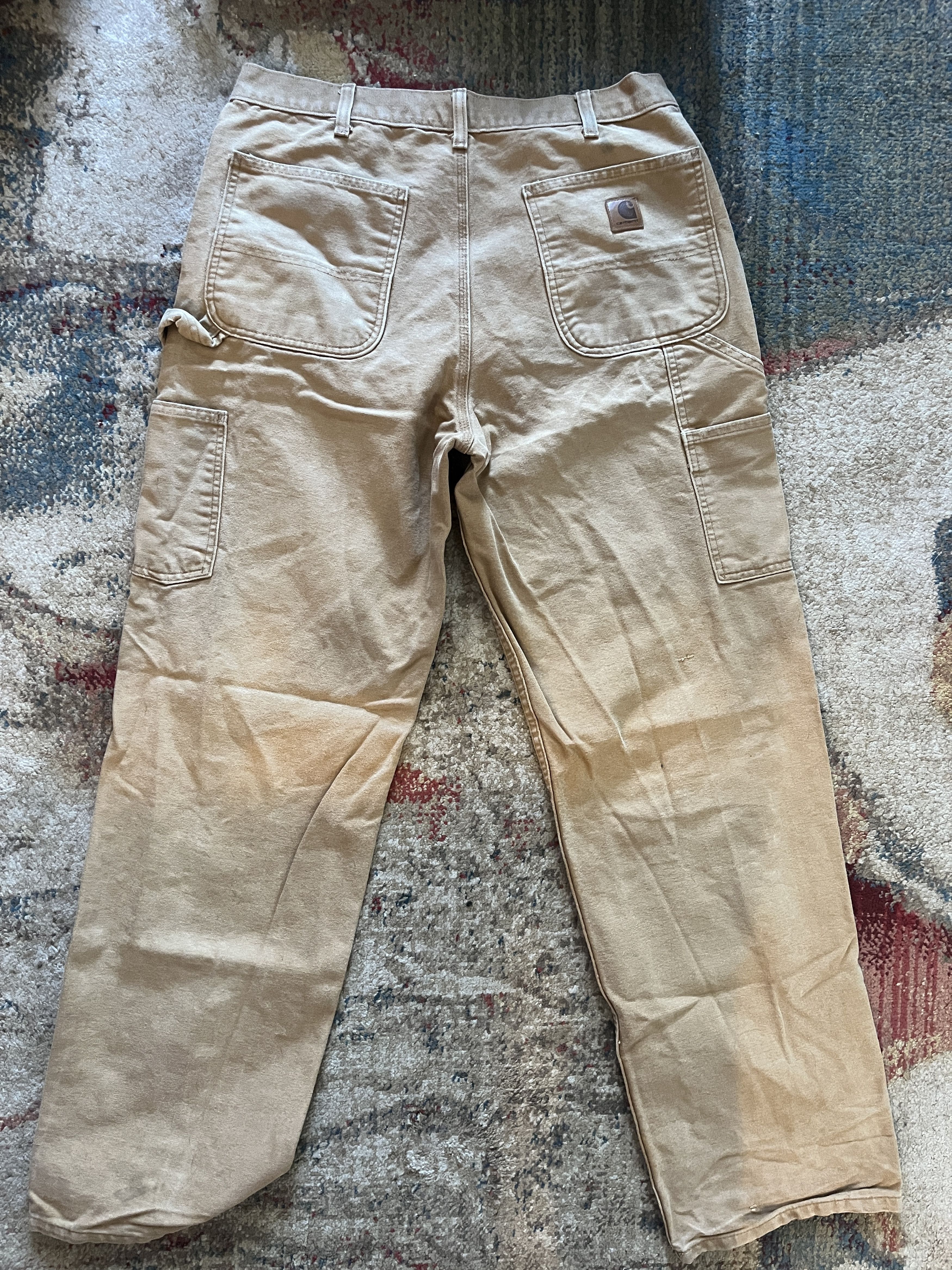 Carhartt Carhartt Heavyweight Duck Cotton Work Pants Size US 34 / EU 50 - 4 Thumbnail