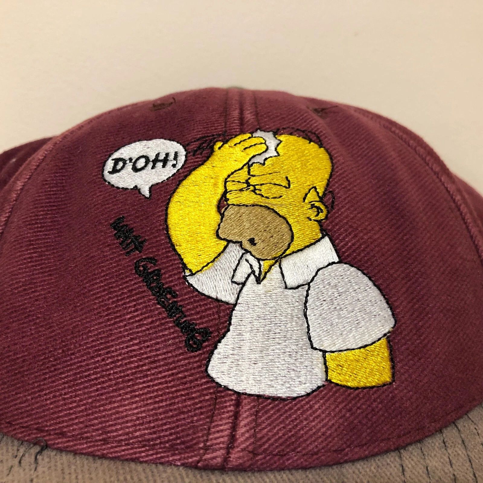 The Simpsons 1995 Vintage Homer D'OH! Snapback Baseball Cap Size ONE SIZE - 2 Thumbnail
