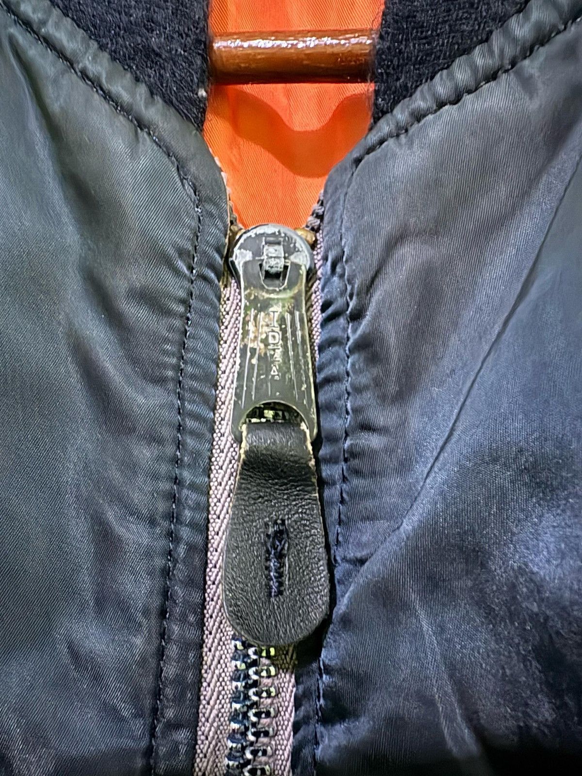 Alpha Industries × Vintage Vintage Alpha Industries MA-1 Flight Jacket Bomber Jacket Size US L / EU 52-54 / 3 - 11 Thumbnail