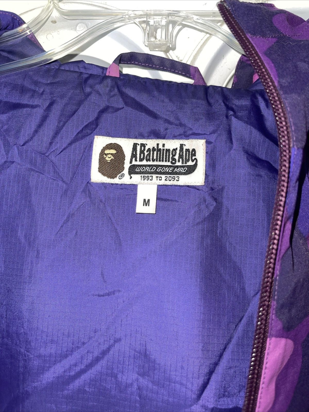 Bape Bape Lightweight Purple Camo Jacket Size US M / EU 48-50 / 2 - 9 Thumbnail