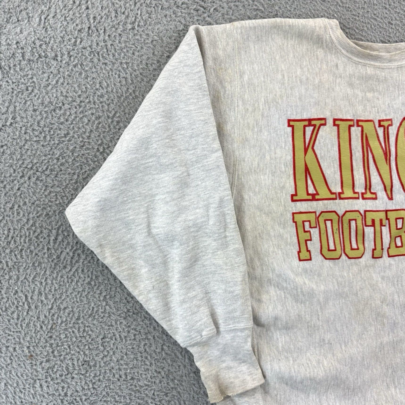 Champion VINTAGE Champion Reverse Weave Sweatshirt Mens XL Gray 90s Sport Pullover USA Size US XL / EU 56 / 4 - 4 Thumbnail