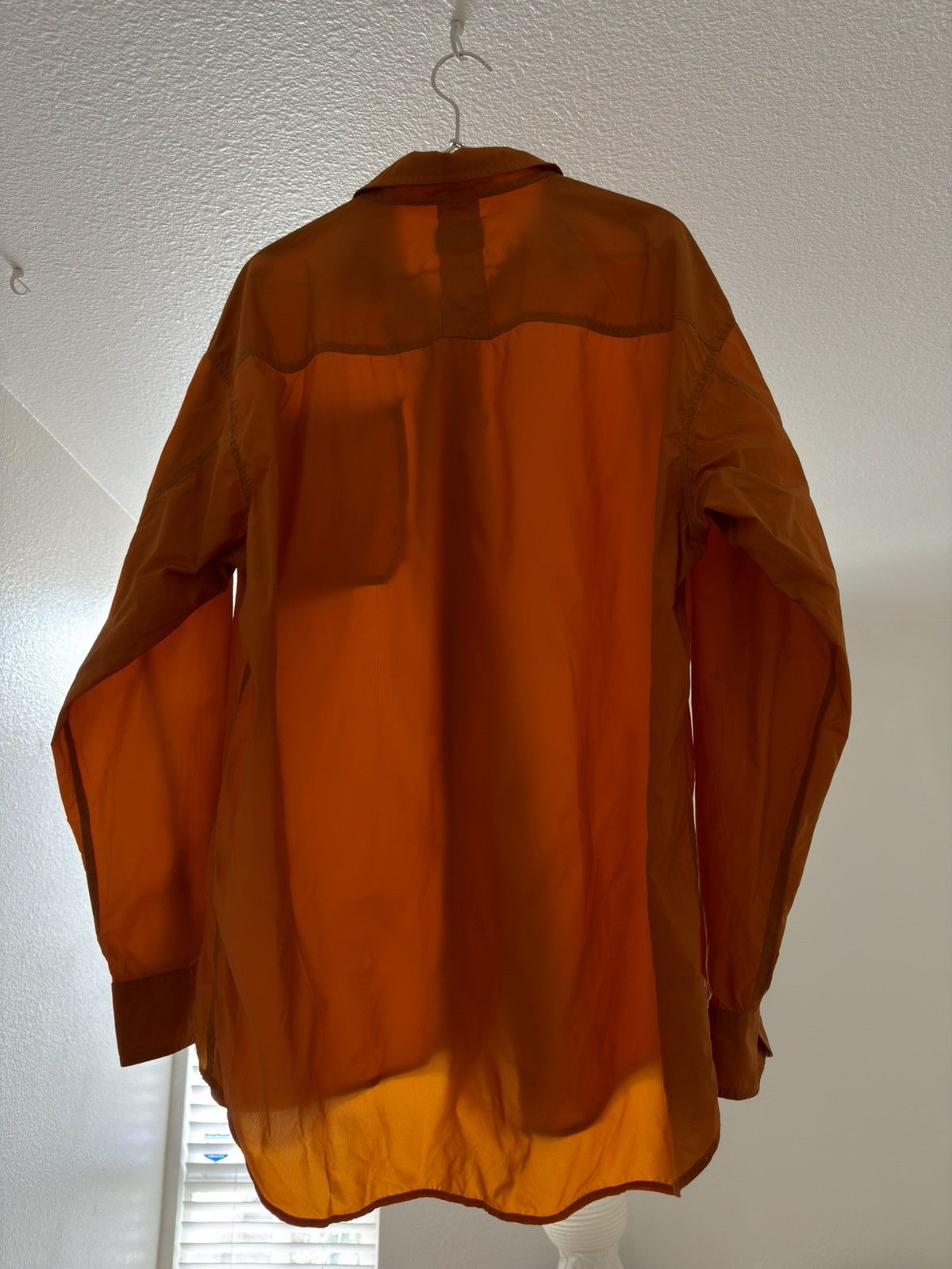 Tonsure Tonsure Oversized Nylon Shirt Orange Size US L / EU 52-54 / 3 - 3 Thumbnail