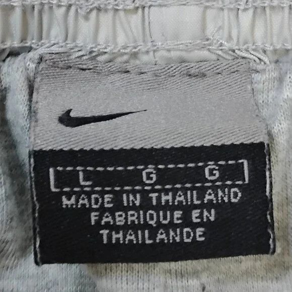 Nike Vintage Nike Lined Wind Pants Joggers Trainers Light Gray Size US 32 / EU 48 - 4 Thumbnail