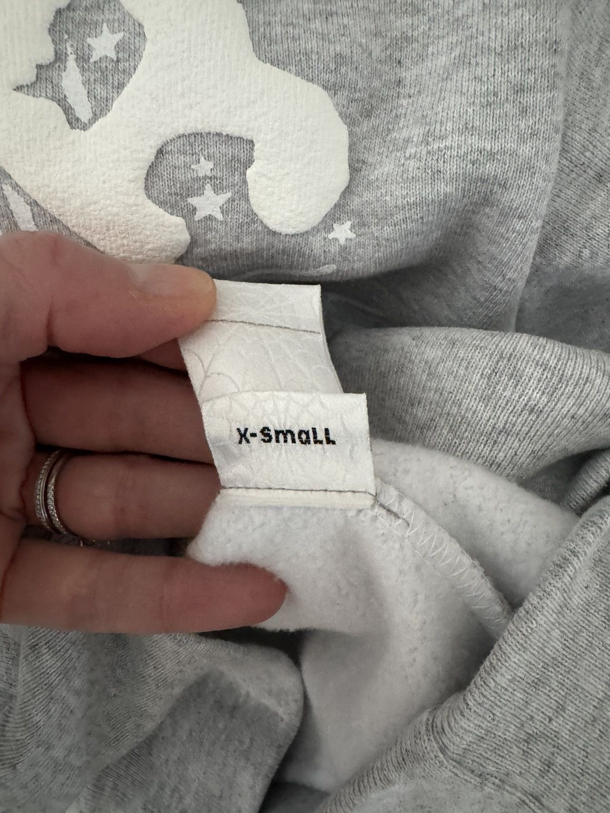 Sp5der Sp5der OG Web Hoodie XS Gray Size US XS / EU 42 / 0 - 2 Thumbnail