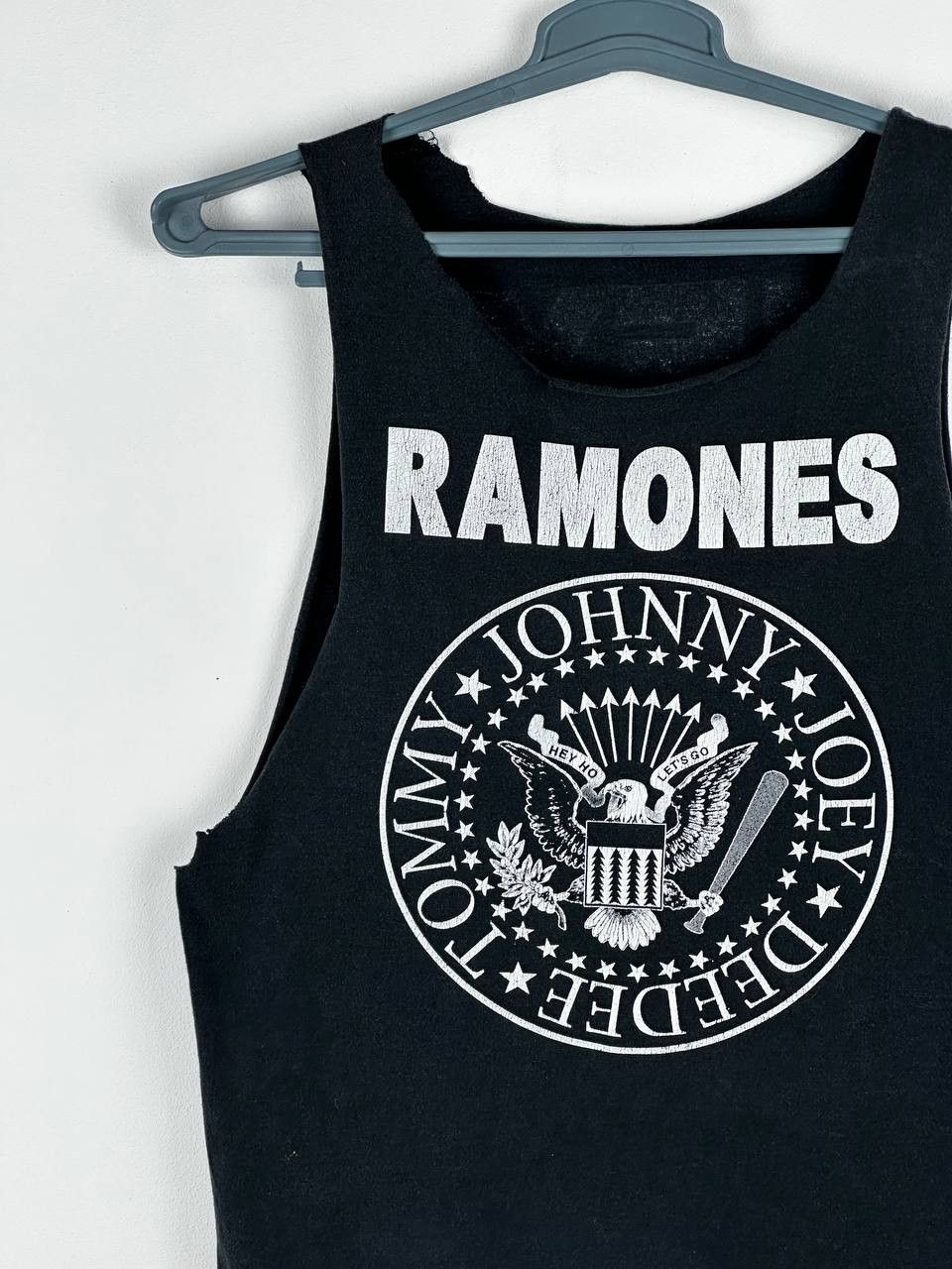 Band Tees × Vintage Vintage Ramones Tank Top Hey Ho Let’s Go Print Logo Size US M / EU 48-50 / 2 - 2 Thumbnail