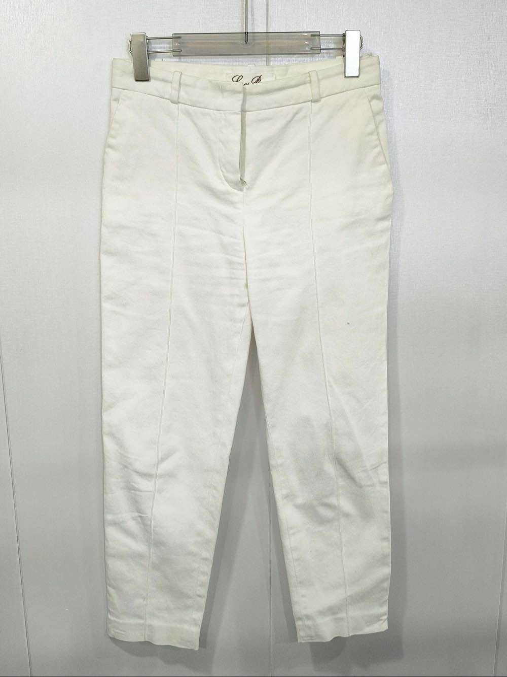 Loro Piana Loro Piana White Denim Jeans Size 38 Size 26" / US 2 / IT 38 - 1 Thumbnail
