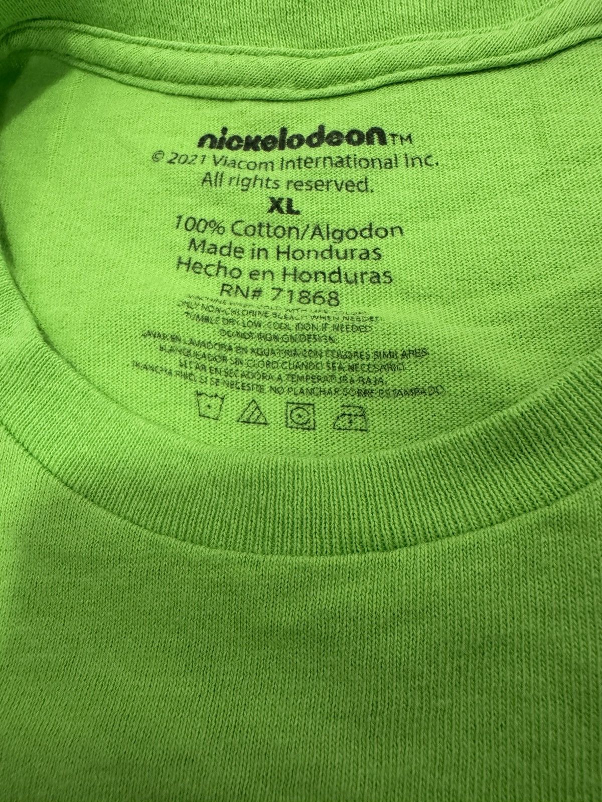 Nickelodeon NICKLEODEON CARTOON ARNOLD THE BASKETBALL HEAD TEE Size US M / EU 48-50 / 2 - 6 Thumbnail