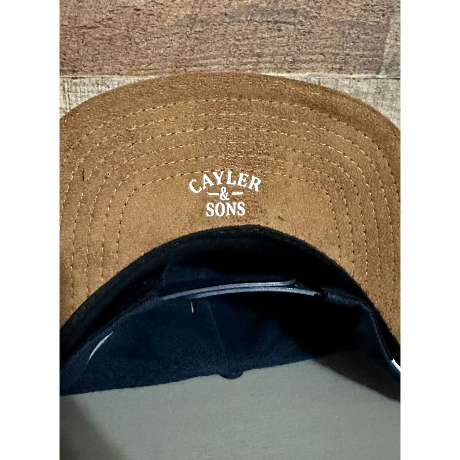 Vintage Cayler & Sons Marijuana Baseball Cap Adjustable Snapback Brown Blue Men Propship Hippies Hat Casual Adjustable Cap Size ONE SIZE - 3 Thumbnail