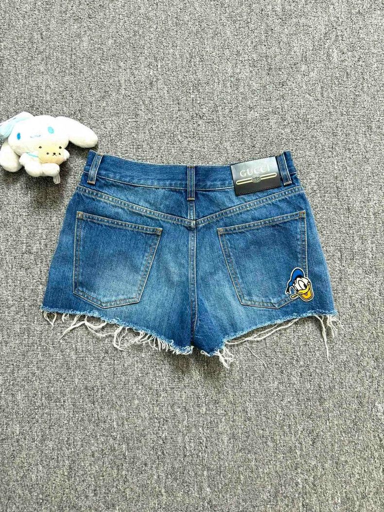 Gucci GucciDisney co-branded blue embroidered Donald Duck washed Size US 26 / EU 42 - 4 Thumbnail