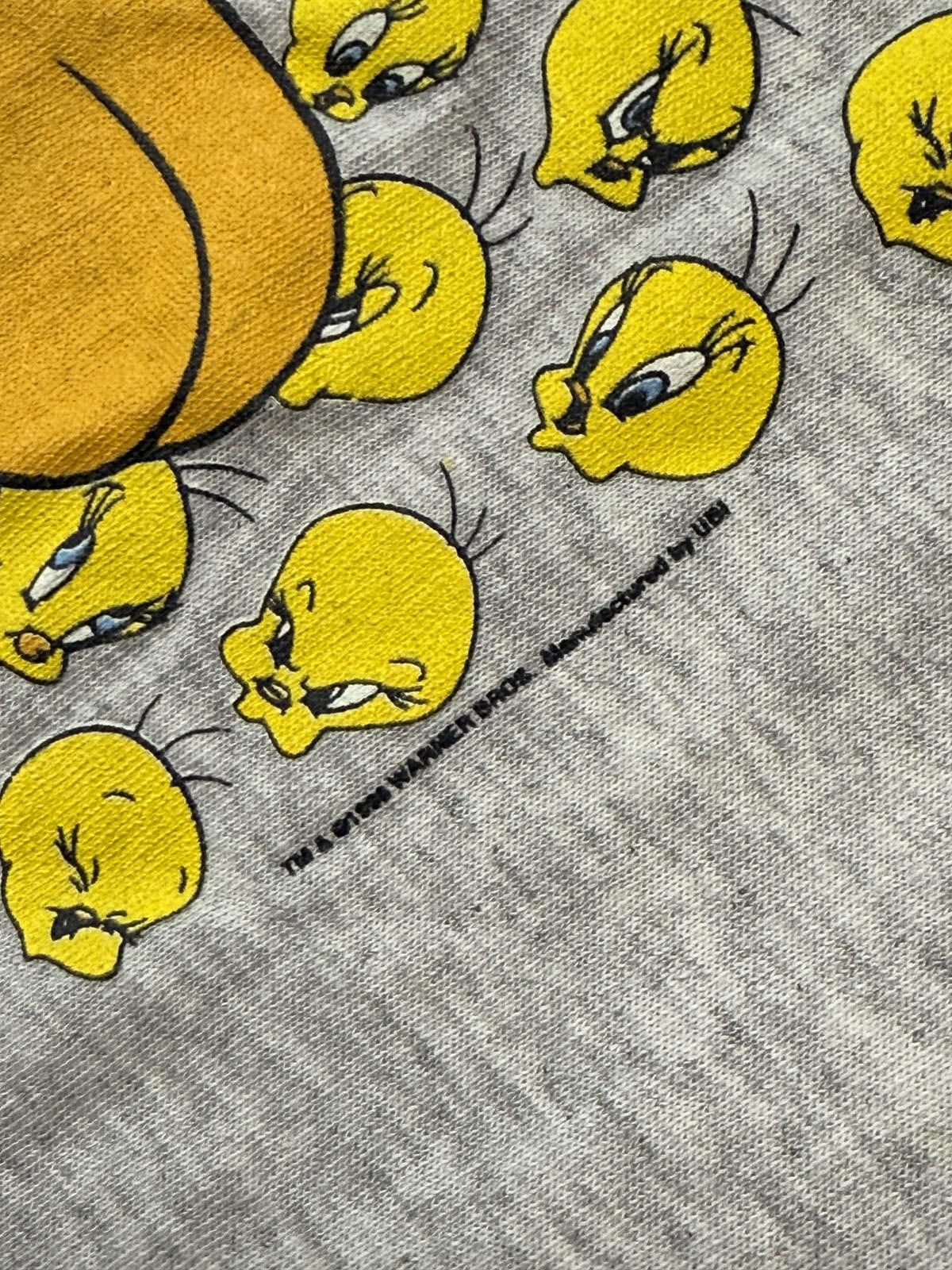 Designer VTG Tweety Bird T-shirt Looney Tunes Faces Tweety Emotions L Size US L / EU 52-54 / 3 - 4 Thumbnail