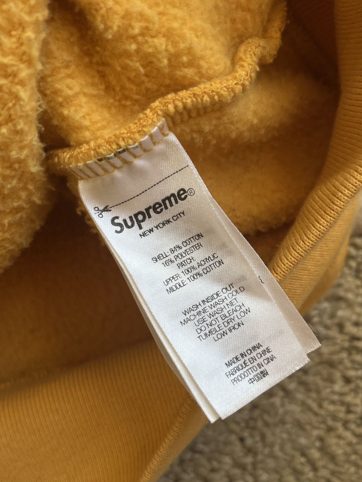 Supreme Supreme Washed Panther Hoodie FW 23 Size US L / EU 52-54 / 3 - 14 Thumbnail