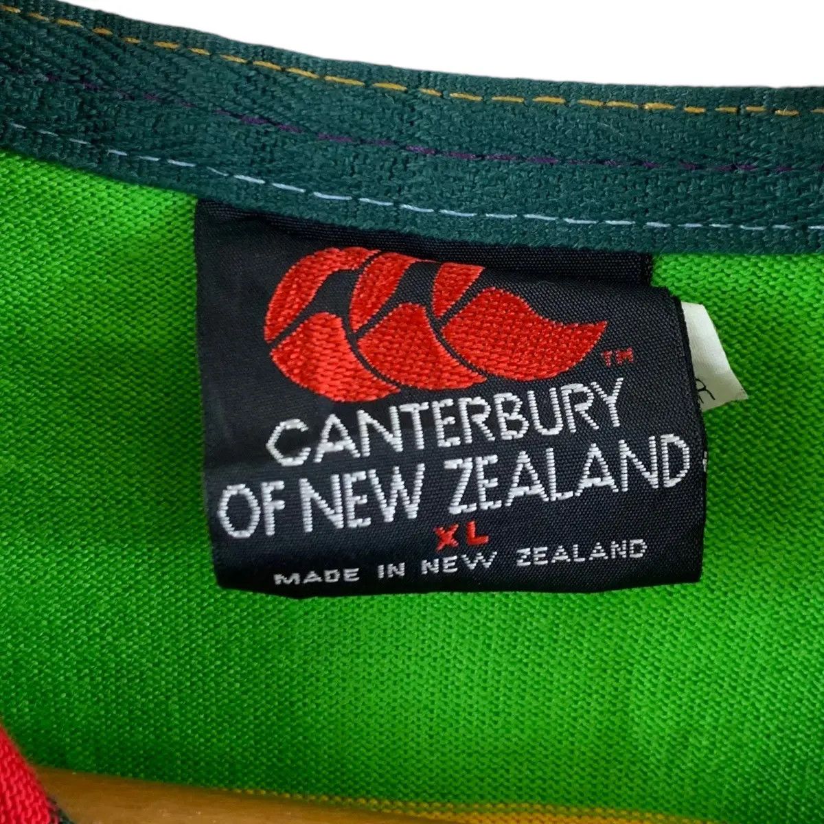 Canterbury of New Zealand Vintage CANTERBURY UGLIES UGLY Rugby Polo Tee Shirt Size US XL / EU 56 / 4 - 4 Thumbnail