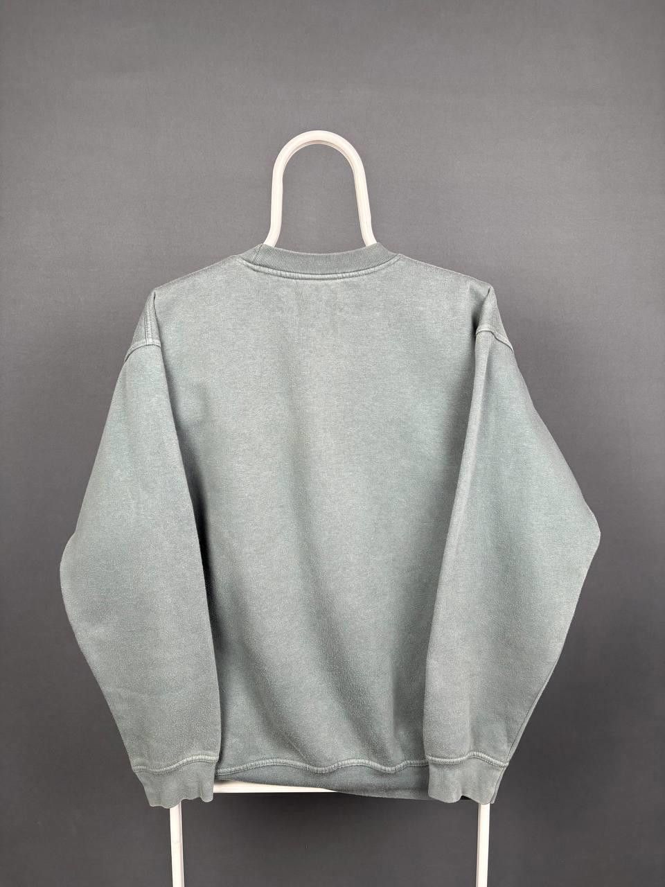 Adidas Adidas Crewneck Sweatshirt Size S Grey Vintage Size US S / EU 44-46 / 1 - 1 Thumbnail