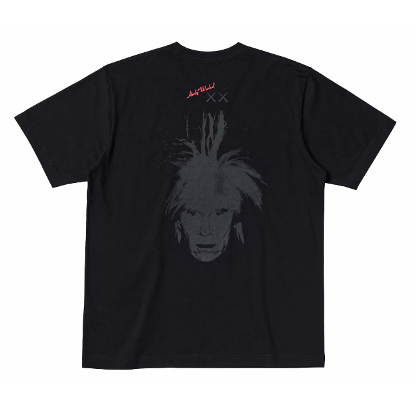 Kaws × Uniqlo Uniqlo KAWS x Andy Warhol Graphic Short Sleeve Tee Black Size US L / EU 52-54 / 3 - 1 Thumbnail