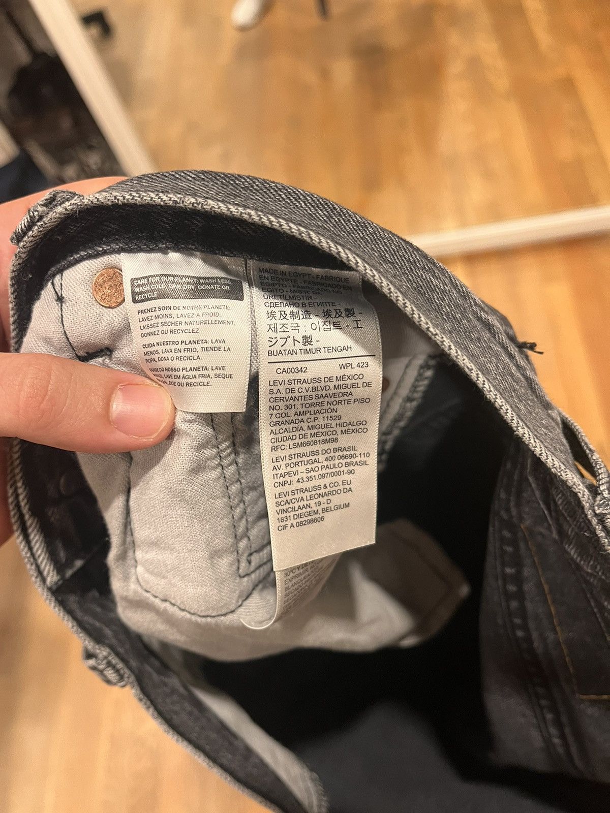 Levi's Levis 501 Mens 33 x 32 Size US 33 - 4 Thumbnail