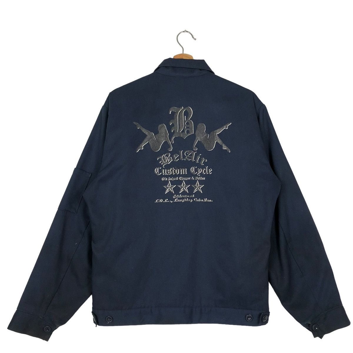Japanese Brand 🔥90’s Vintage Chore Jacket Redkap Bel Air Custom Cycle Size US S / EU 44-46 / 1 - 1 Thumbnail