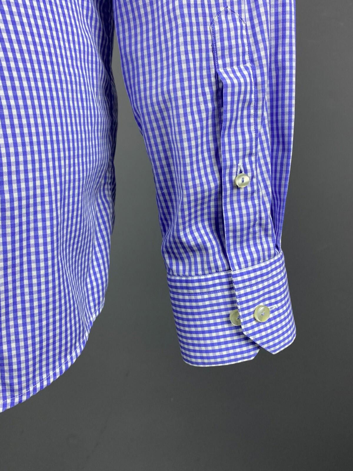Eton Eton Contemporary Luxury Blue Dress Shirt Size 16 41 L Size US M / EU 48-50 / 2 - 11 Thumbnail