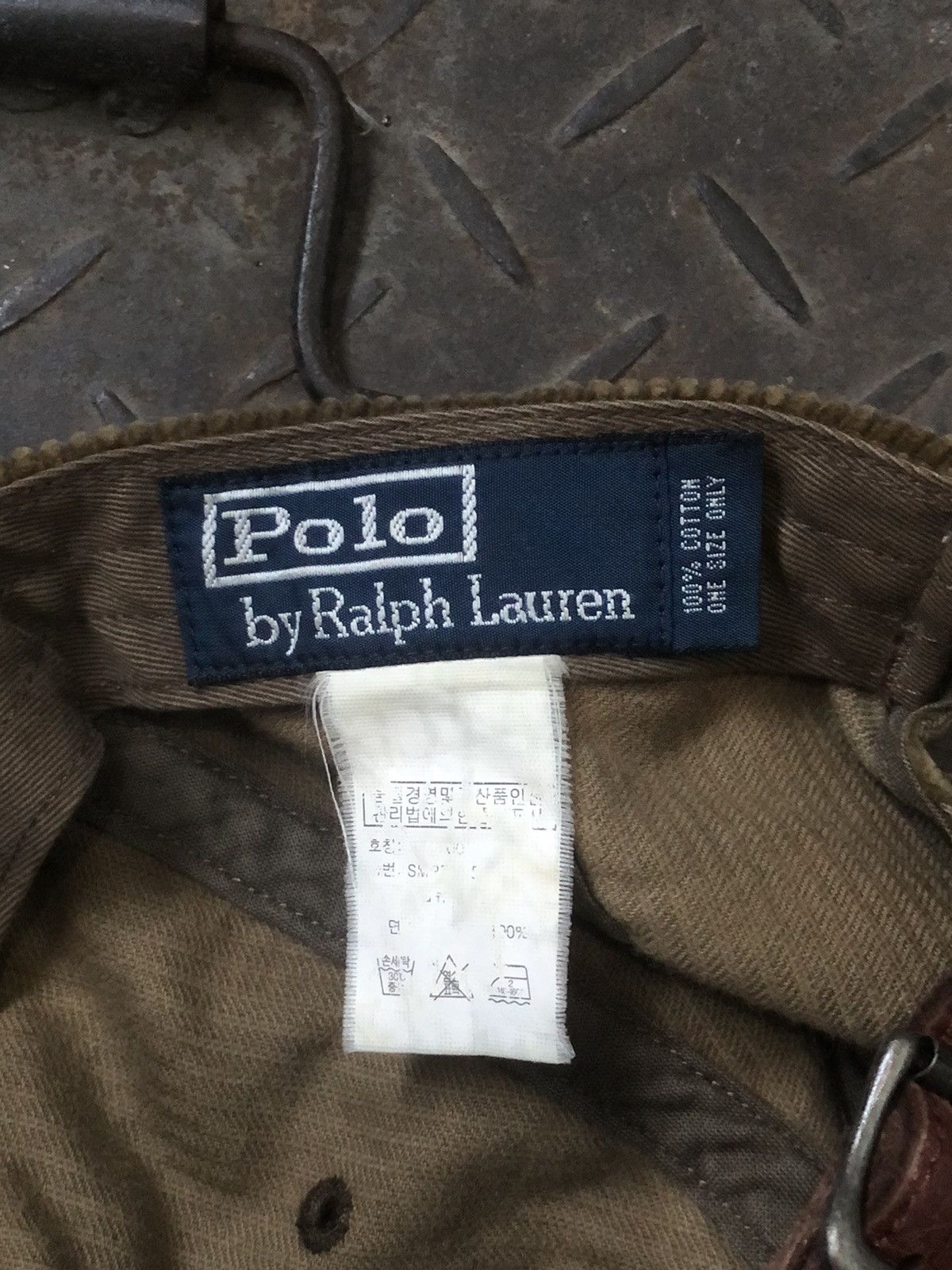 Polo Ralph Lauren Rare Vintage Polo Ralph Lauren Corduroy Hat Size ONE SIZE - 6 Thumbnail