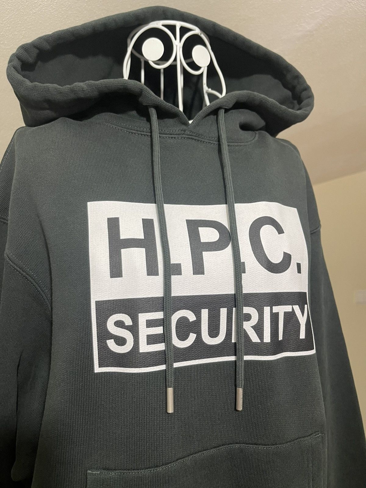 Heron Preston Heron Preston Security Logo Hoodie –Black –FW23 - New-Size S Size US S / EU 44-46 / 1 - 3 Thumbnail