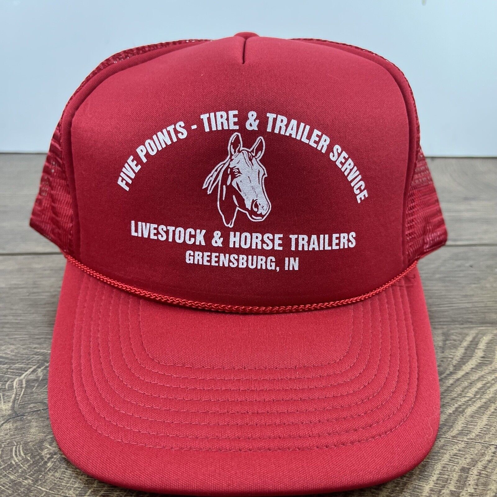 Other Five Points Tire Trailer Hat Livestock Horse Adjustable Hat Size ONE SIZE - 4 Thumbnail