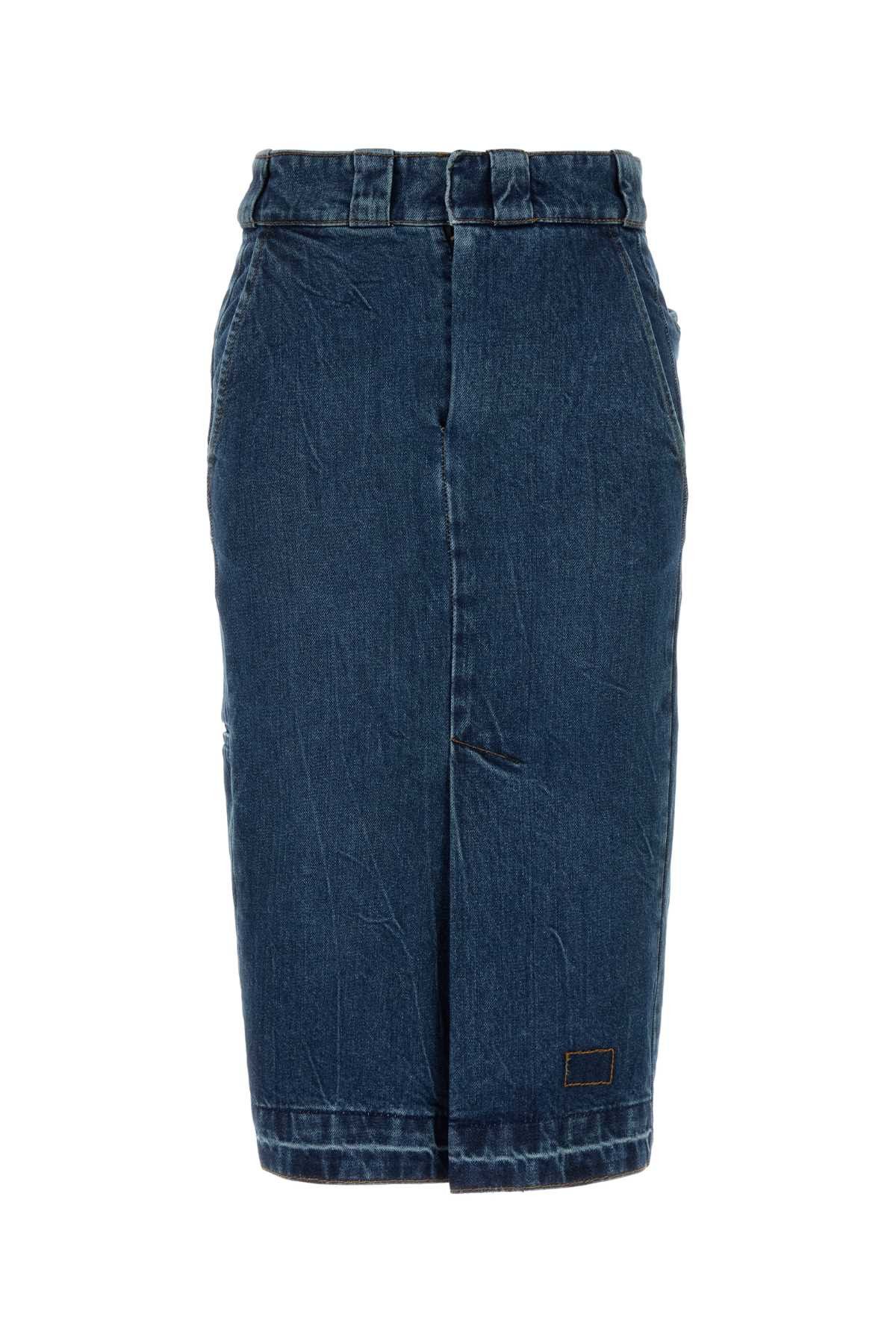 Maison Margiela Denim Skirt Size 27" / US 4 / IT 40 - 1 Thumbnail