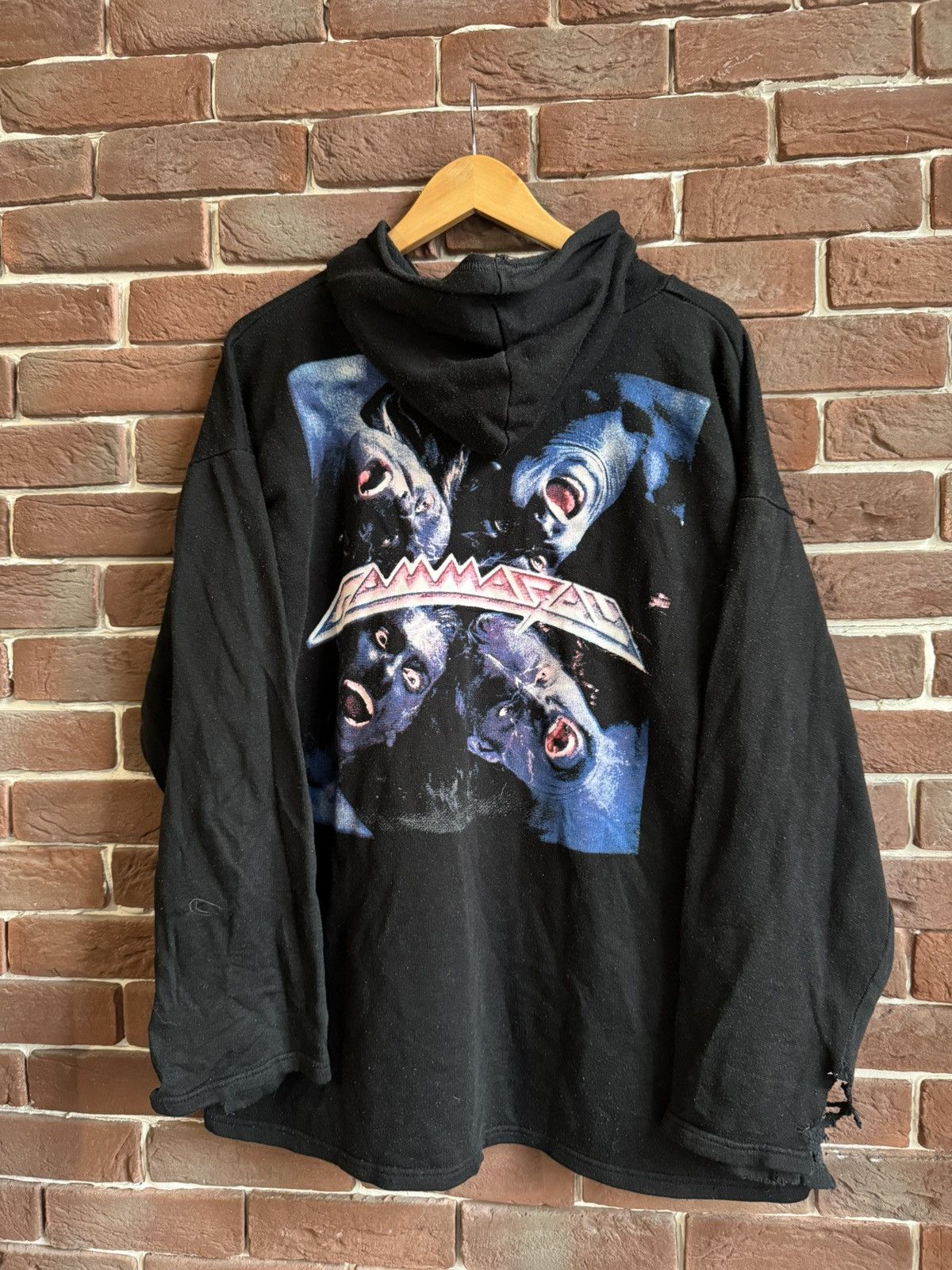 Band Tees 90s Vintage Gamma Ray German Power Metal Band Hoodie Size US XL / EU 56 / 4 - 2 Thumbnail
