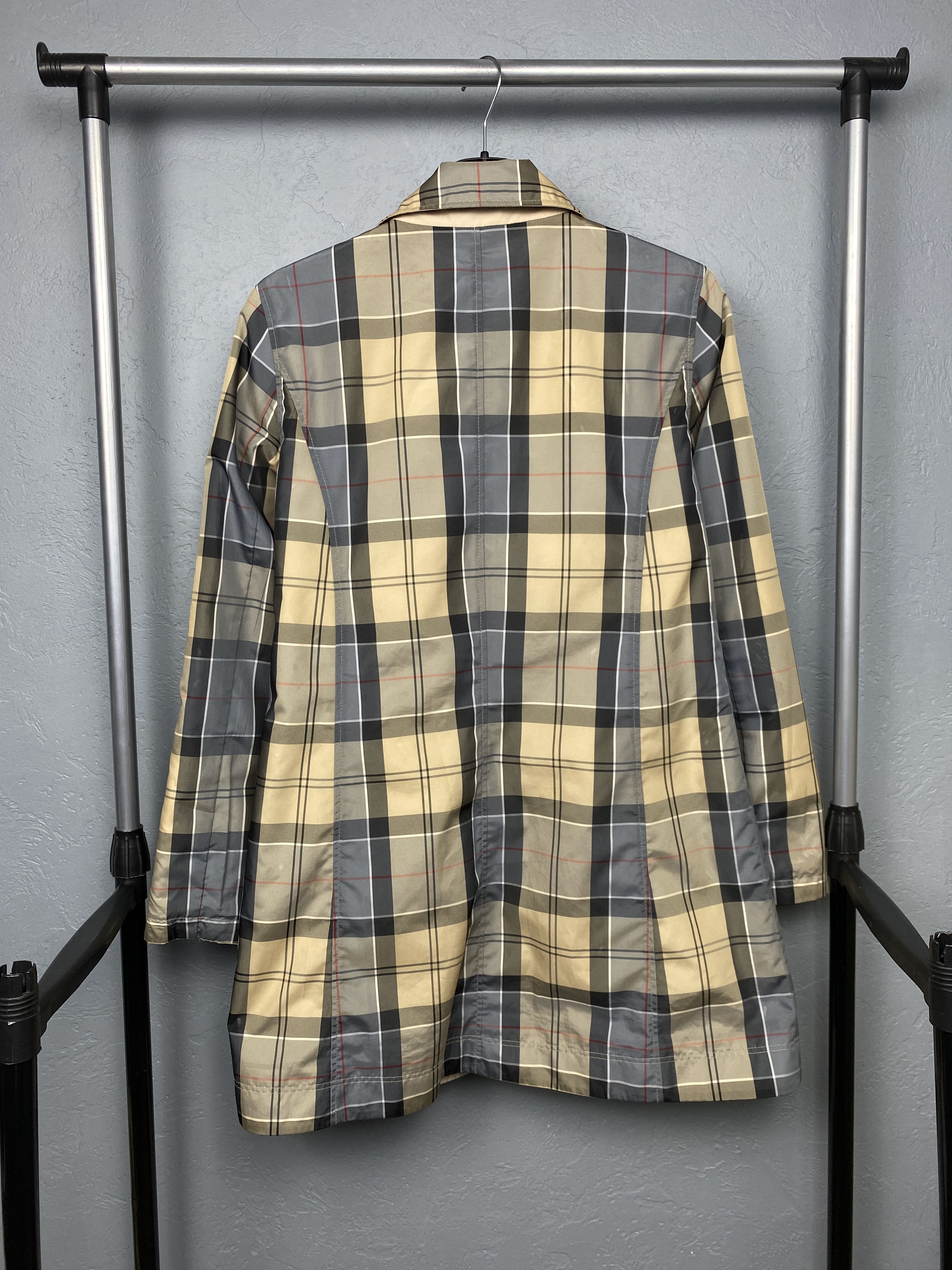 Barbour Barbour Tartan Womens Reversible Derby Mac Jacket Trench Size M / US 6-8 / IT 42-44 - 4 Thumbnail