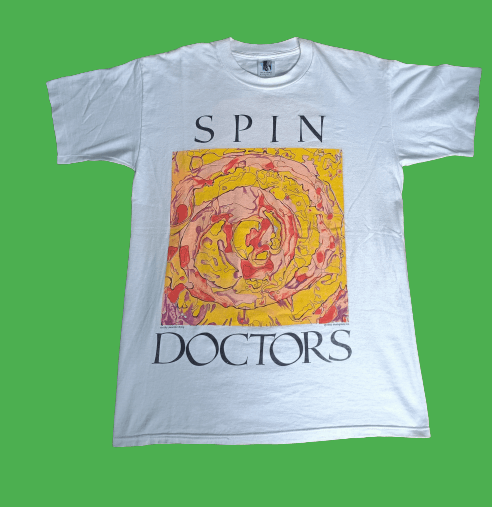 Band Tees 90s American Band Spin Doctors Art Design Tour Tee Size US L / EU 52-54 / 3 - 13 Thumbnail