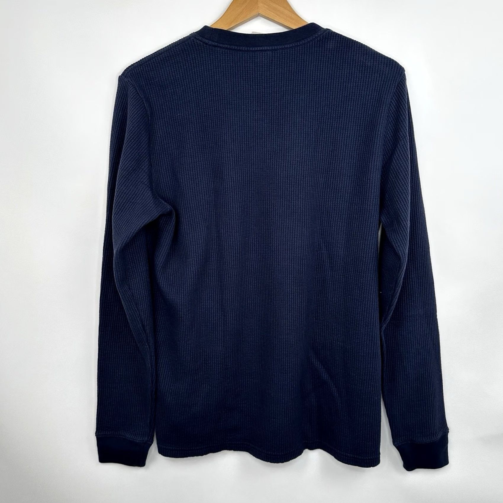Vintage Dandy Del Mar Cannes Heavyweight Waffle Knit Thermal Long Sleeve L Blue T-Shirt Mens Size L Size US L / EU 52-54 / 3 - 7 Thumbnail