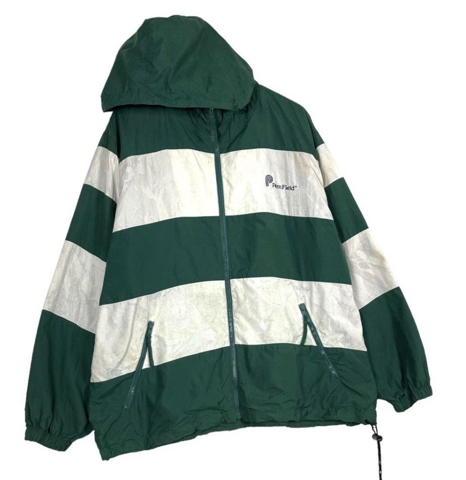 Japanese Brand × Penfield 💥PENFIELD WINDBREAKER STRIPED ZIPPER HOODIE JACKET Size US L / EU 52-54 / 3 - 2 Thumbnail
