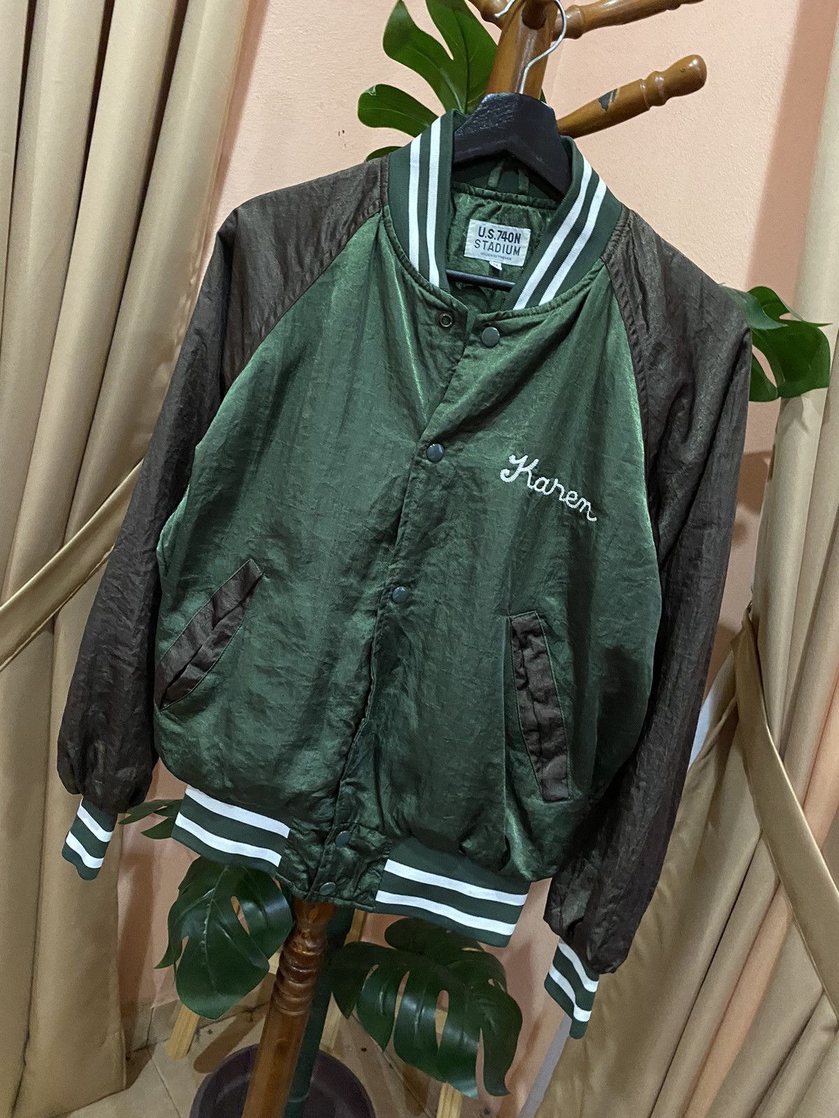 Other VINTAGE US740N STADIUM VARSITY JACKET Size US M / EU 48-50 / 2 - 6 Thumbnail
