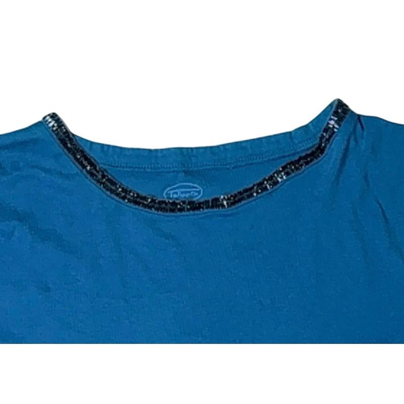 Other Talbots Beaded Long Sleeve Robins Blue Cotton Shirt 3XL Size L / US 10 / IT 46 - 5 Thumbnail