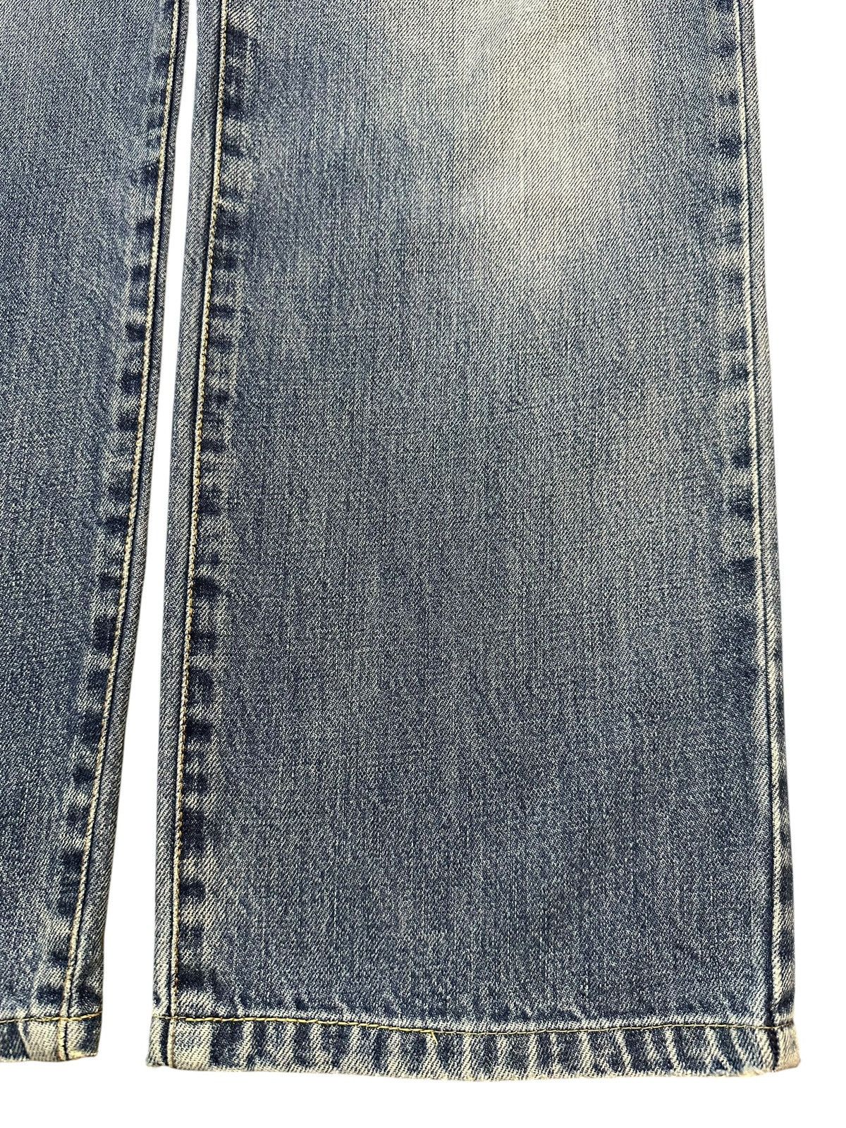 Evisu Vintage Elvis Presley Blue Faded Wash Distress Loose Jeans Size US 32 / EU 48 - 8 Thumbnail