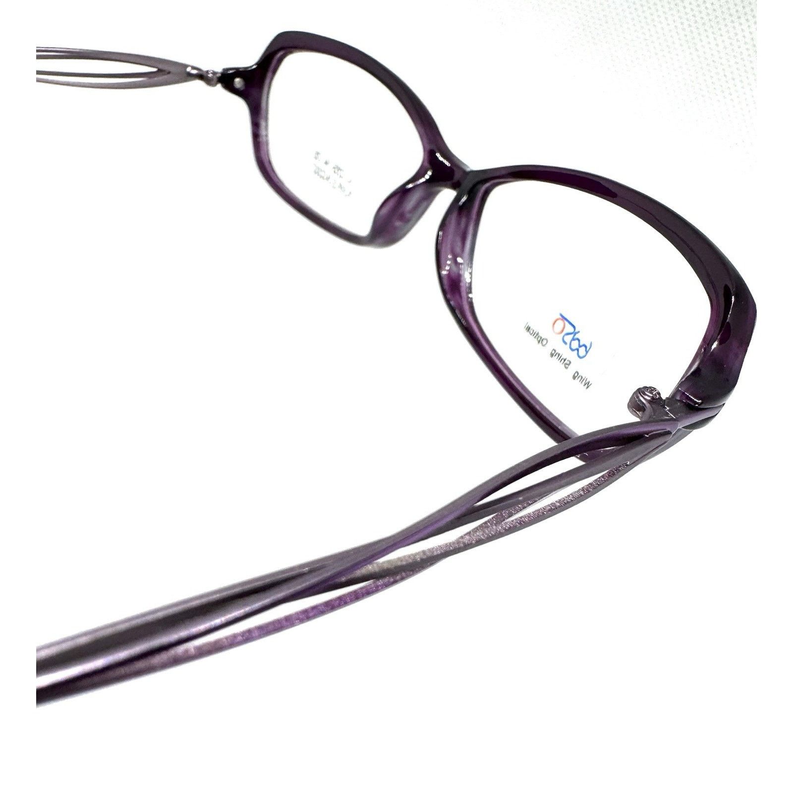 & Other Stories WING SHING OPTICAL PURPLE 4312 FRAME EYEGLASSES 55-14-135 Size ONE SIZE - 5 Thumbnail