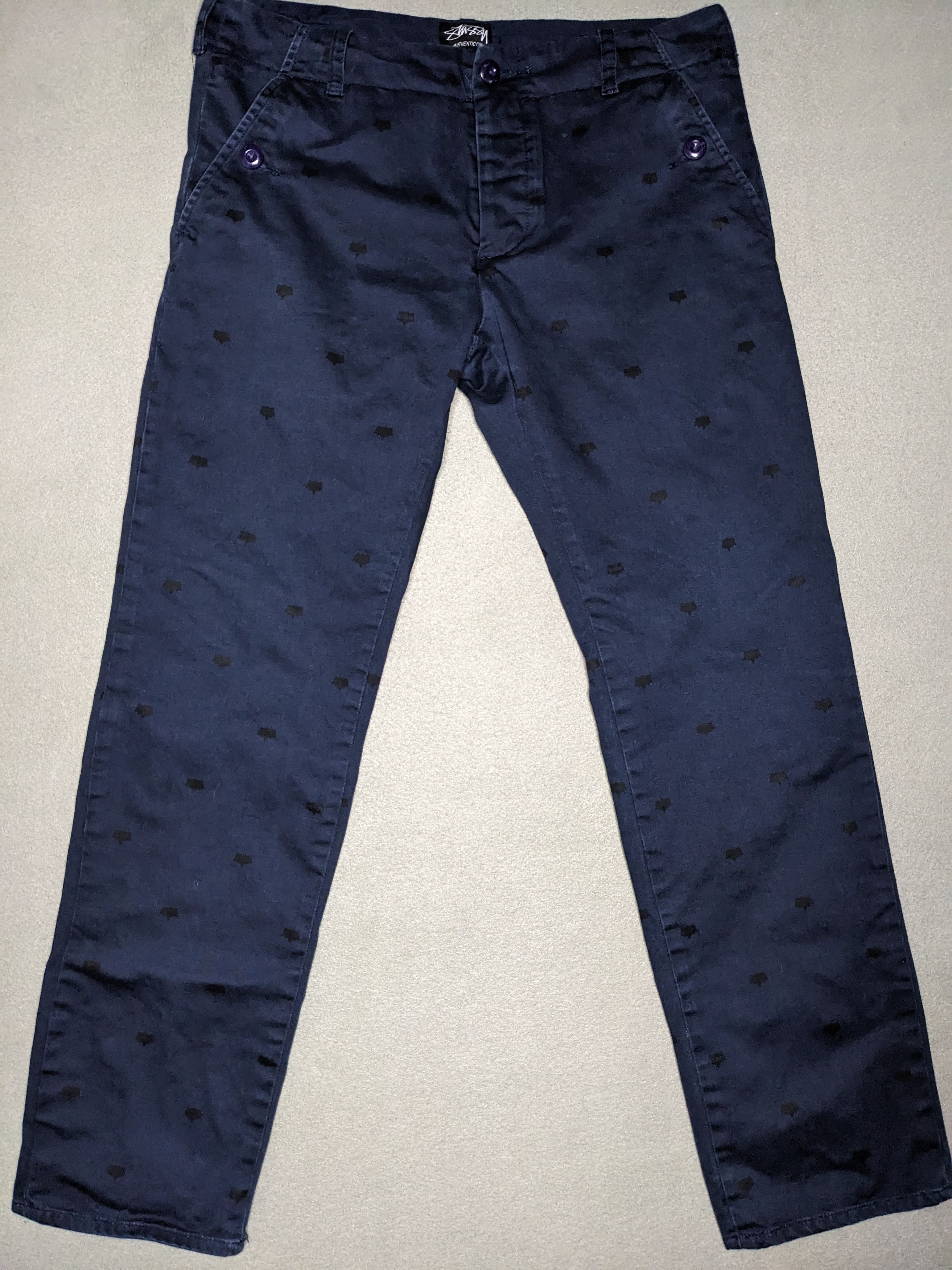 Designer × Streetwear × Stussy Stussy Alfonso Canvas Work Pant