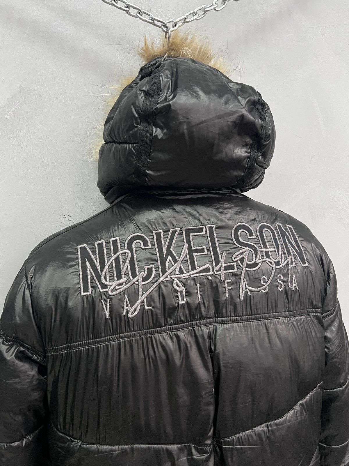 Hysteric Glamour Vintage Puffer Jacket Fur Hood Black Winter if six was nine Size US L / EU 52-54 / 3 - 14 Thumbnail