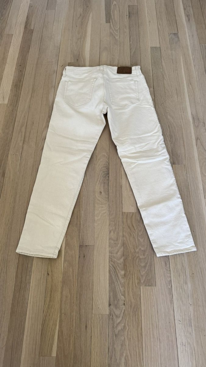 Madewell Madewell - Relaxed Taper / Cream Size US 31 - 4 Thumbnail