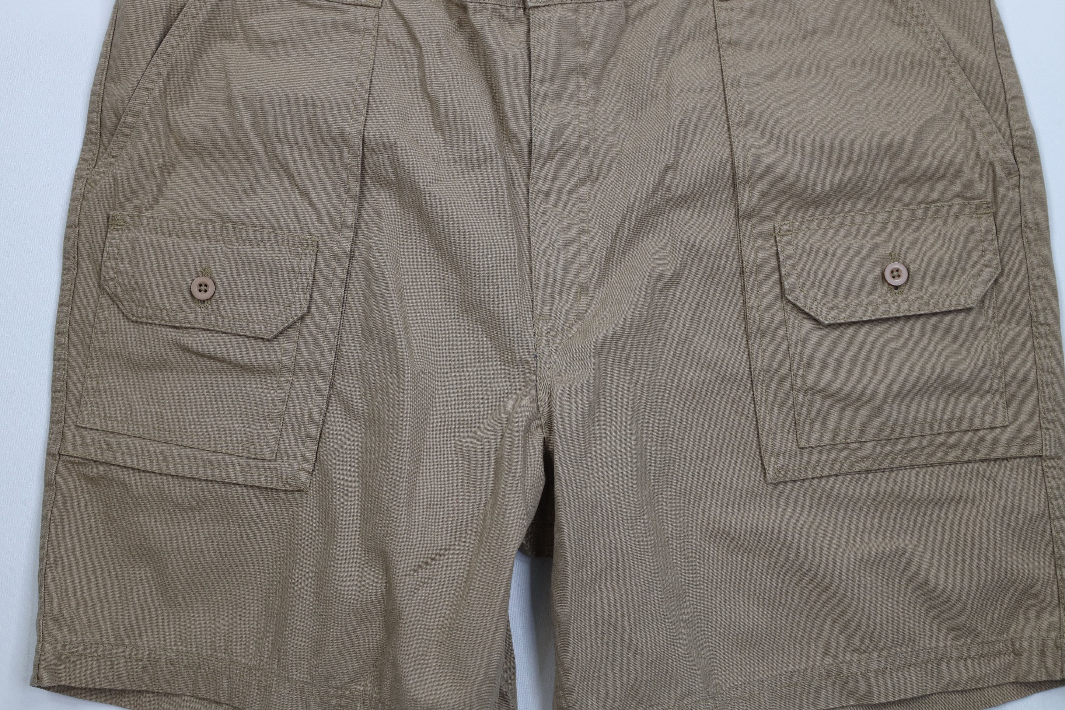 Vintage Vintage 90s Y2K Streetwear Above Knee Trekking Cargo Shorts Size US 42 / EU 58 - 3 Thumbnail