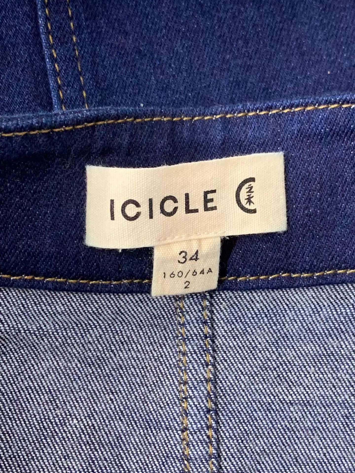 Other ICICLE Denim Skirt Size 34 New Size 24" / US 00 / IT 34 - 4 Thumbnail