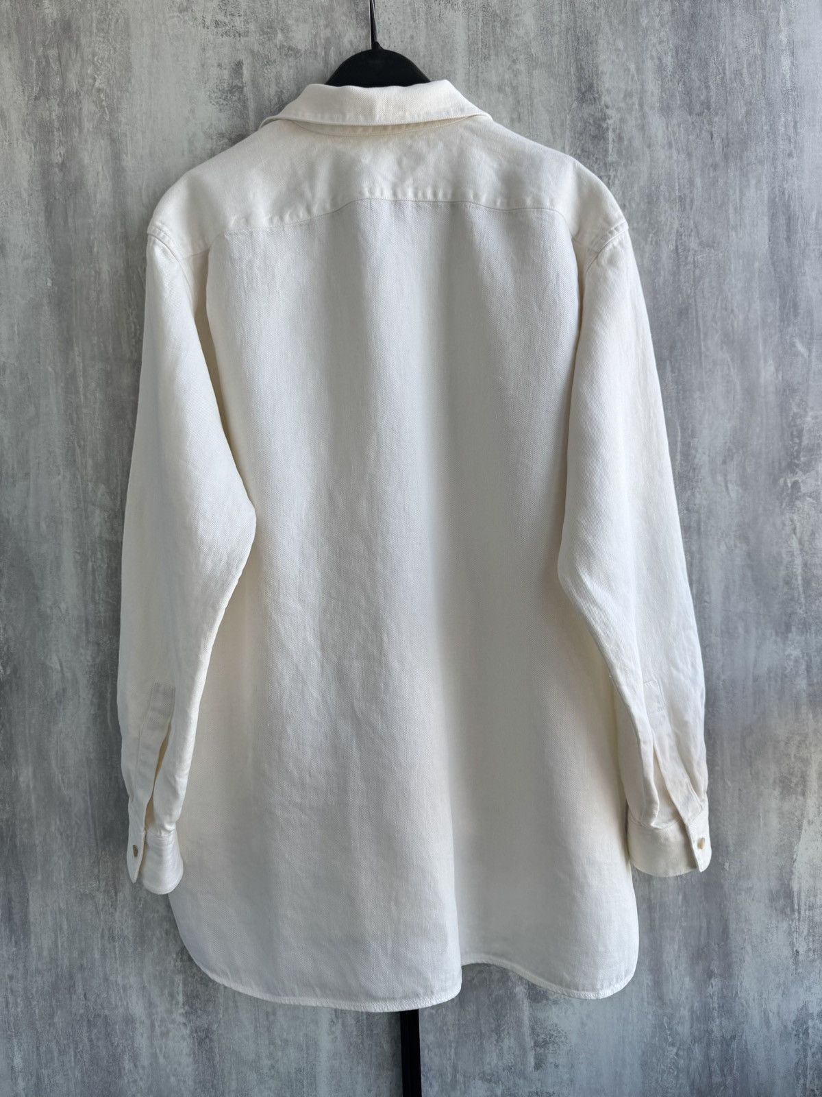 The Row The Row nesson linen- twill shirt Size M / US 6-8 / IT 42-44 - 6 Thumbnail